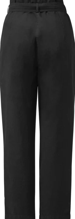 Manufactum Damenhose Paperbag Schwarz New