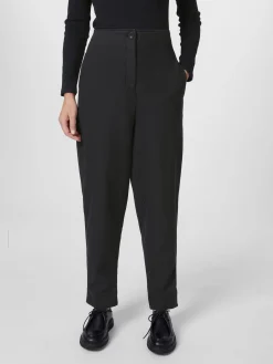 Oska Damenhose Saumaufschlag Dunkelgrau New