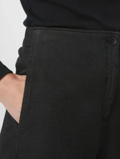 Oska Damenhose Saumaufschlag Dunkelgrau New