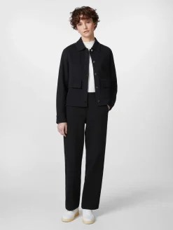 Alma ＆ Lovis Damenjacke Heavy Jersey Schwarz Online