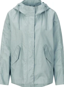 LangerChen Damenjacke Leinen mit Kapuze Sale