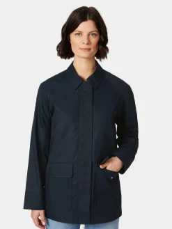 Knowledge Cotton Apparel Damenjacke Outdoor Dunkelblau Hot