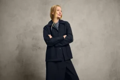 Christiane Strobel Damenjacke ungefüttert Dunkelblau Best