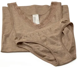 Comazo Damen-Jazzpants Wolle-Seide Camel Discount