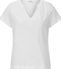 Alma ＆ Lovis Damen-Jerseybluse Weiß Sale