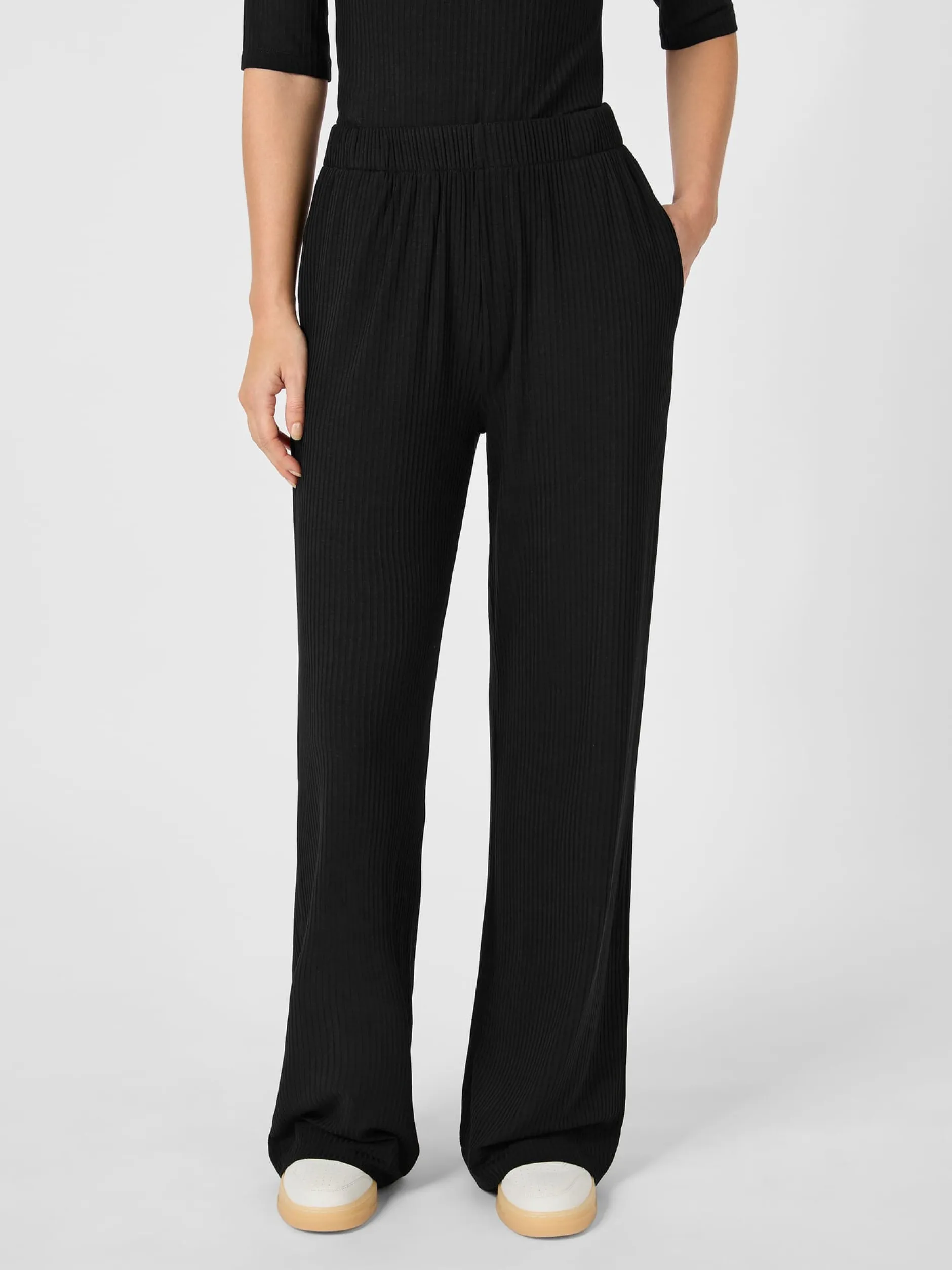 Jan ’n June Damen-Jerseyhose Lyocell Schwarz Online