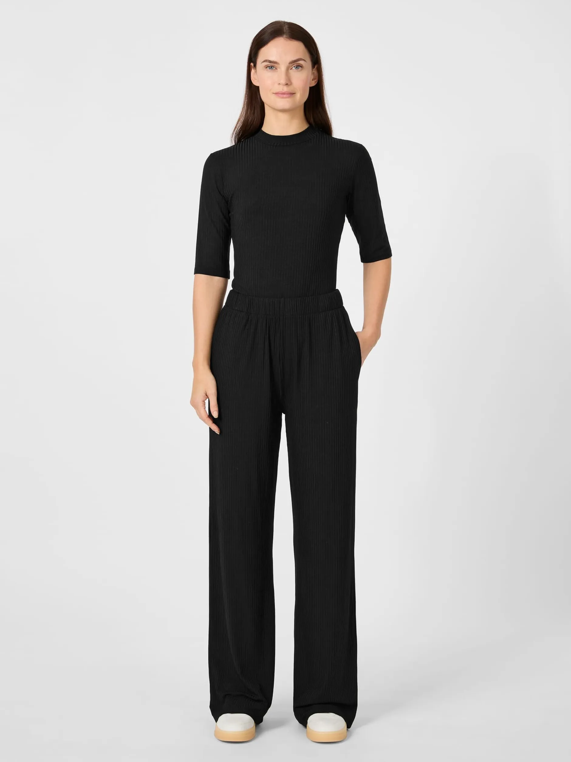 Jan ’n June Damen-Jerseyhose Lyocell Schwarz Online