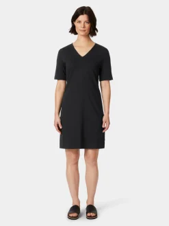 Armedangels Damen-Jerseykleid Schwarz