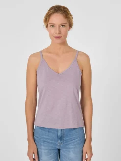 Alma ＆ Lovis Damen-Jerseytop Flieder Hot