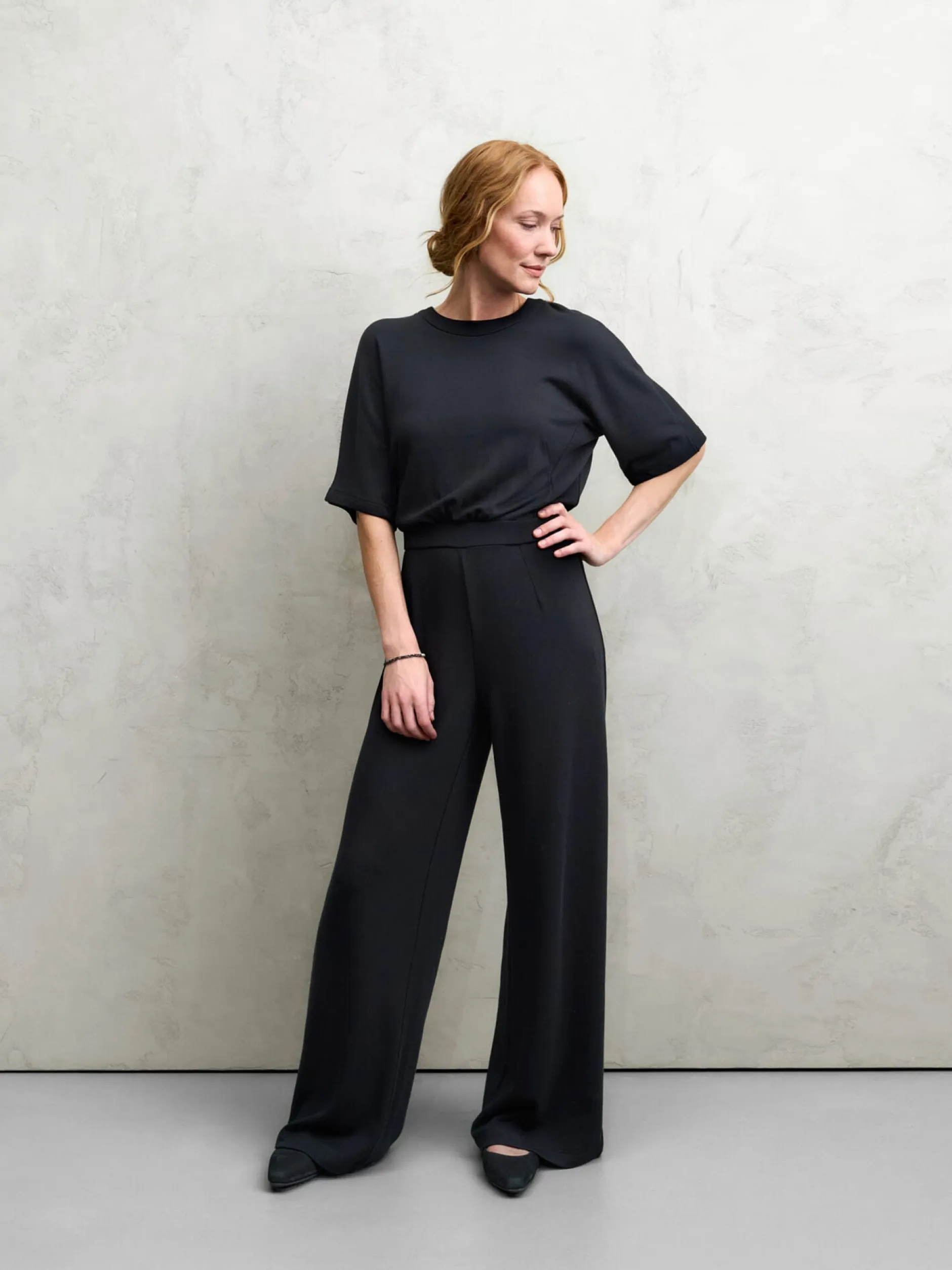 LANIUS Damen-Jumpsuit Schwarz Clearance