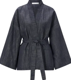 Christiane Strobel Damen-Kimonojacke Dunkelblau Discount