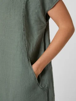 Oska Damenkleid Hanf Kurzarm Sale