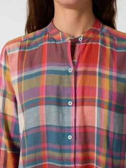 Moismont Damenkleid lang kariert Clearance