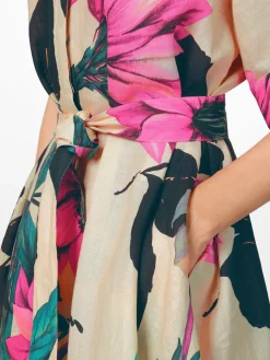 Hannes Roether Damenkleid Tellerrock Multicolor Online