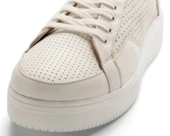 Werner Schuhe Damen-Ledersneaker Natur Clearance