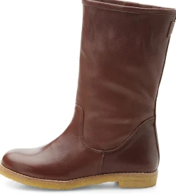 Grand Step Shoes Damen-Lederstiefel Braun Best