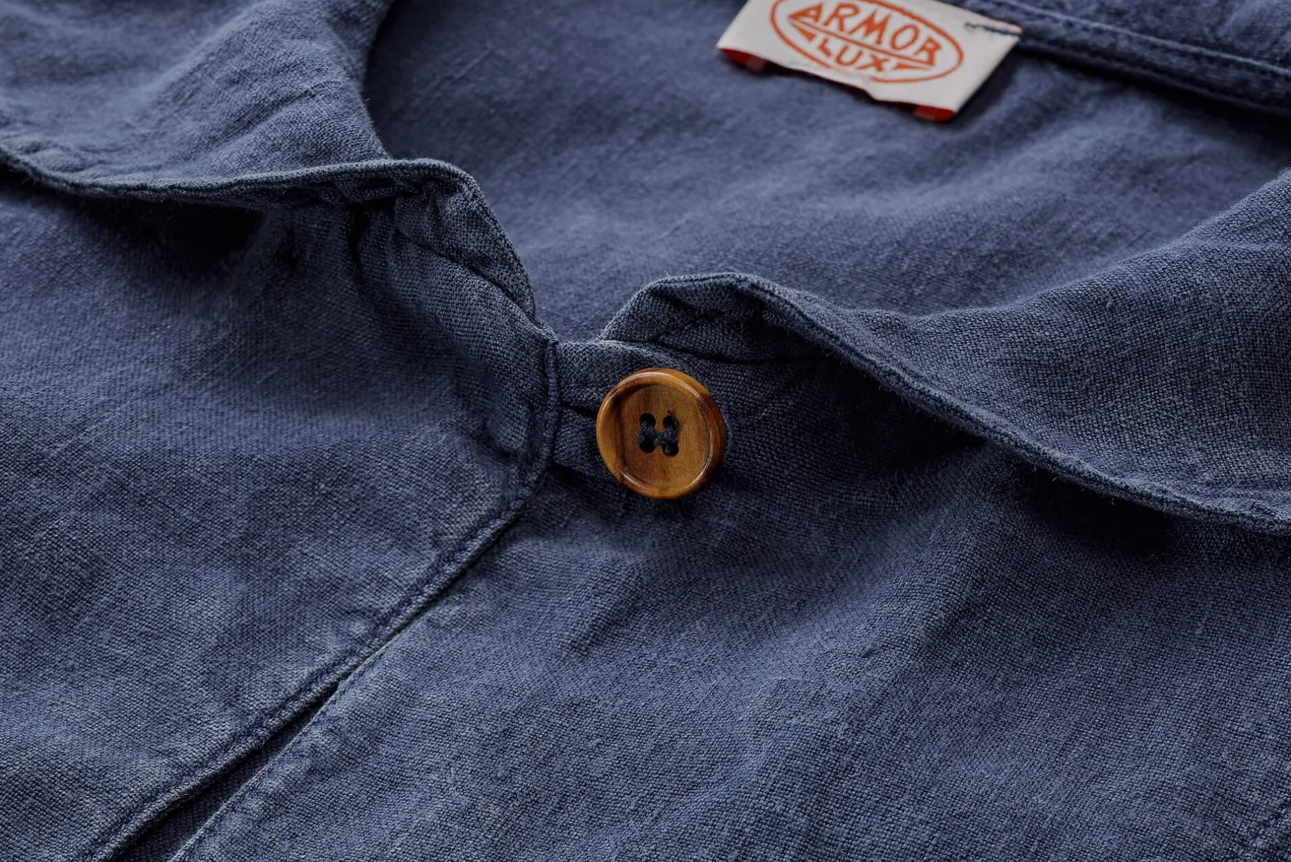 Armor lux Damen-Leinenkleid Blau Best