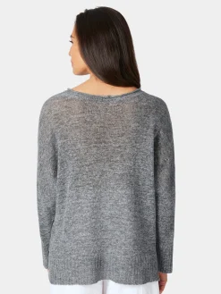 Oska Damen-Leinenpullover Outlet