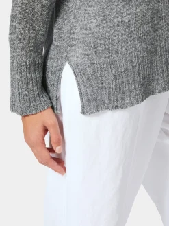 Oska Damen-Leinenpullover Outlet
