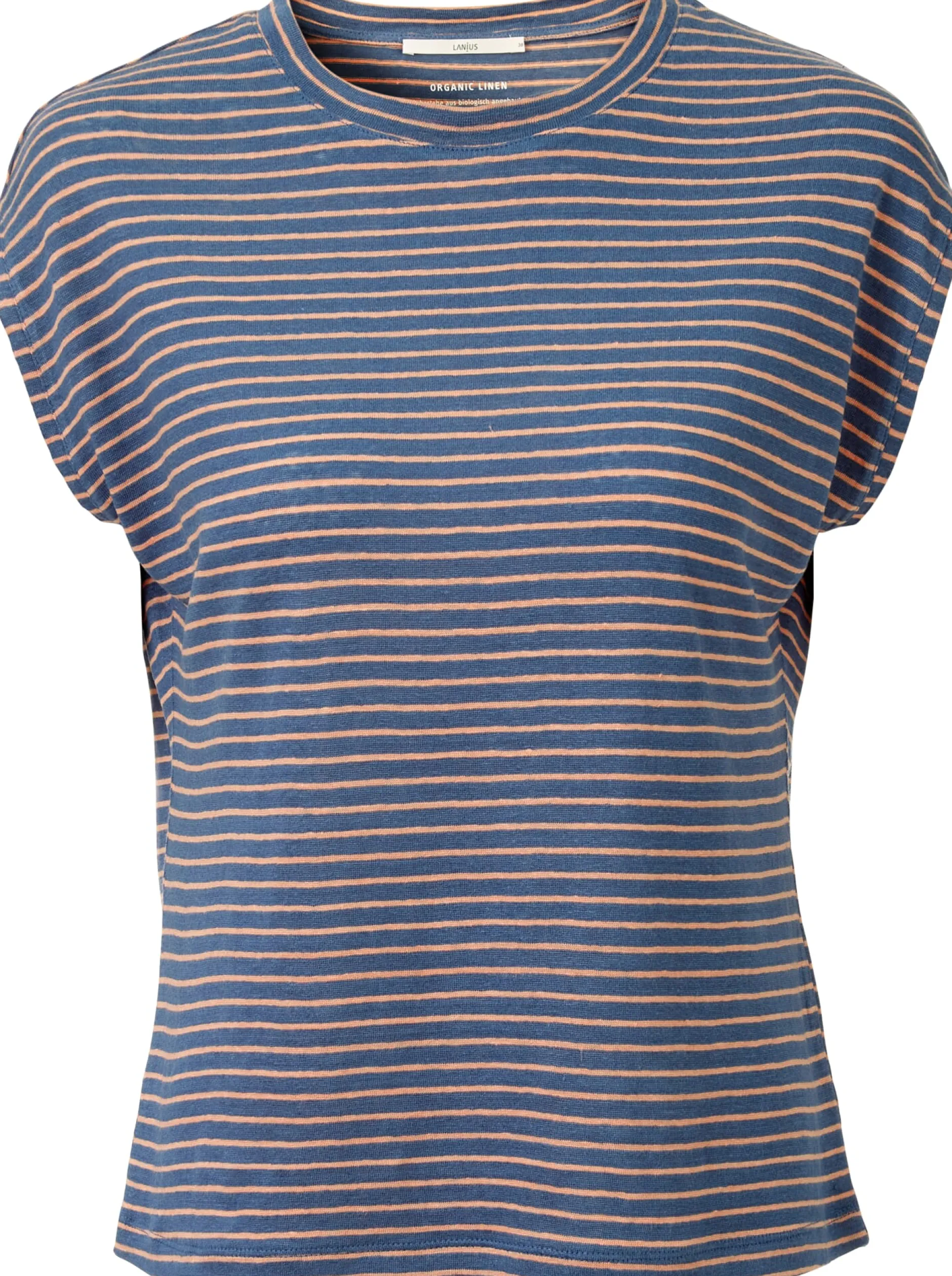 LANIUS Damen-Leinenshirt gestreift New