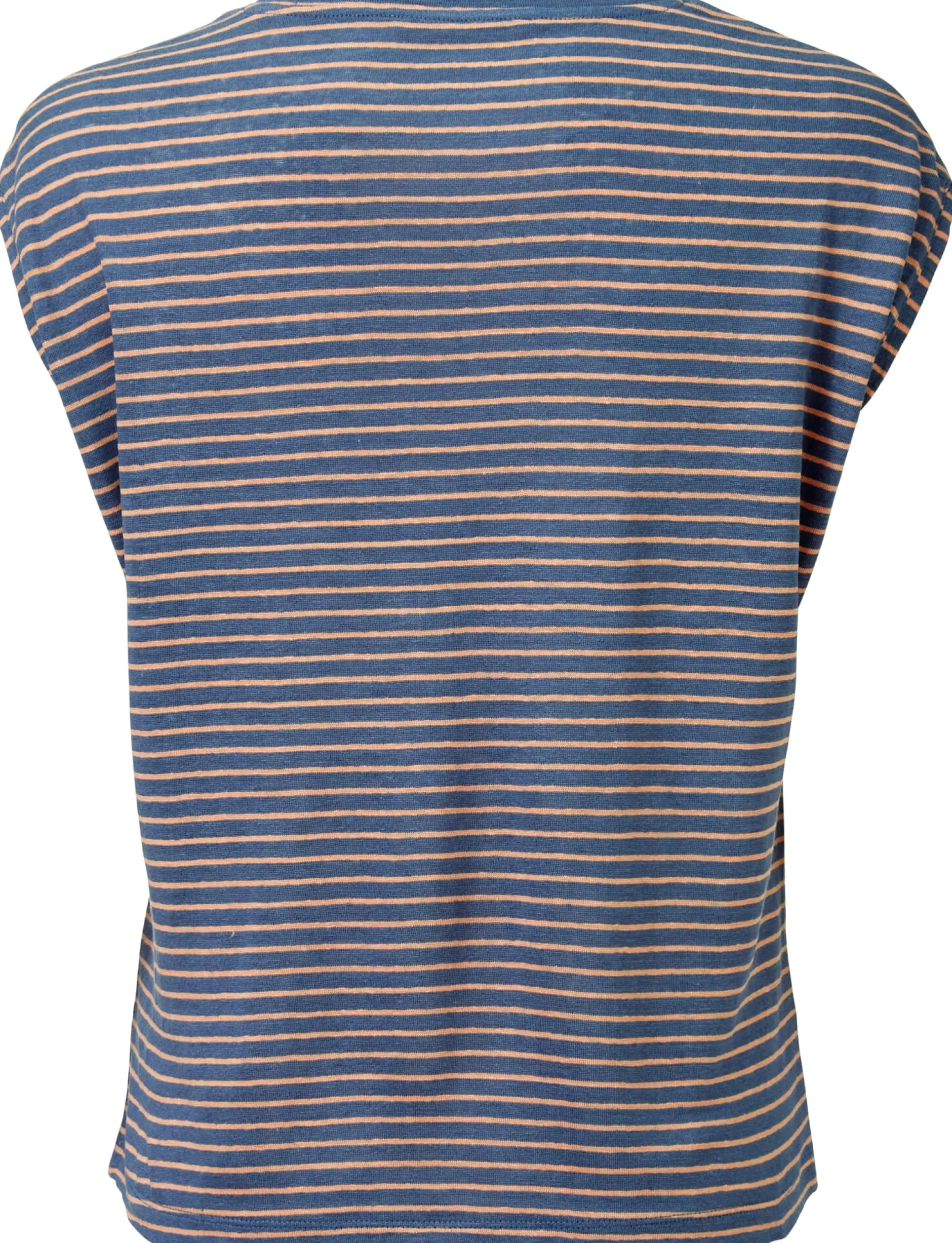 LANIUS Damen-Leinenshirt gestreift New