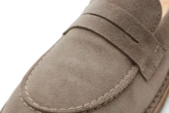 Astorflex Damen-Loafer Rauleder Grau Clearance