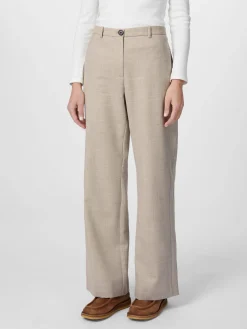 LANIUS Damen-Marlenehose Wolle Best