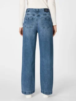 LANIUS Damen-Marlenejeans Blau Online