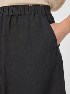 Manufactum Damen-Midirock Baumwolle Navy Sale