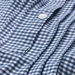 Novila Damen-Nachthemd Flanell Blau