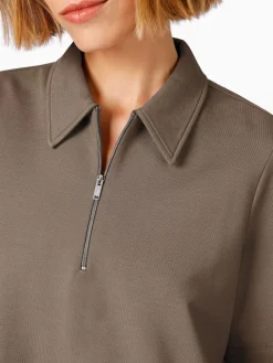 Armedangels Damen-Polokleid Mittelbraun