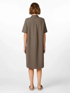 Armedangels Damen-Polokleid Mittelbraun