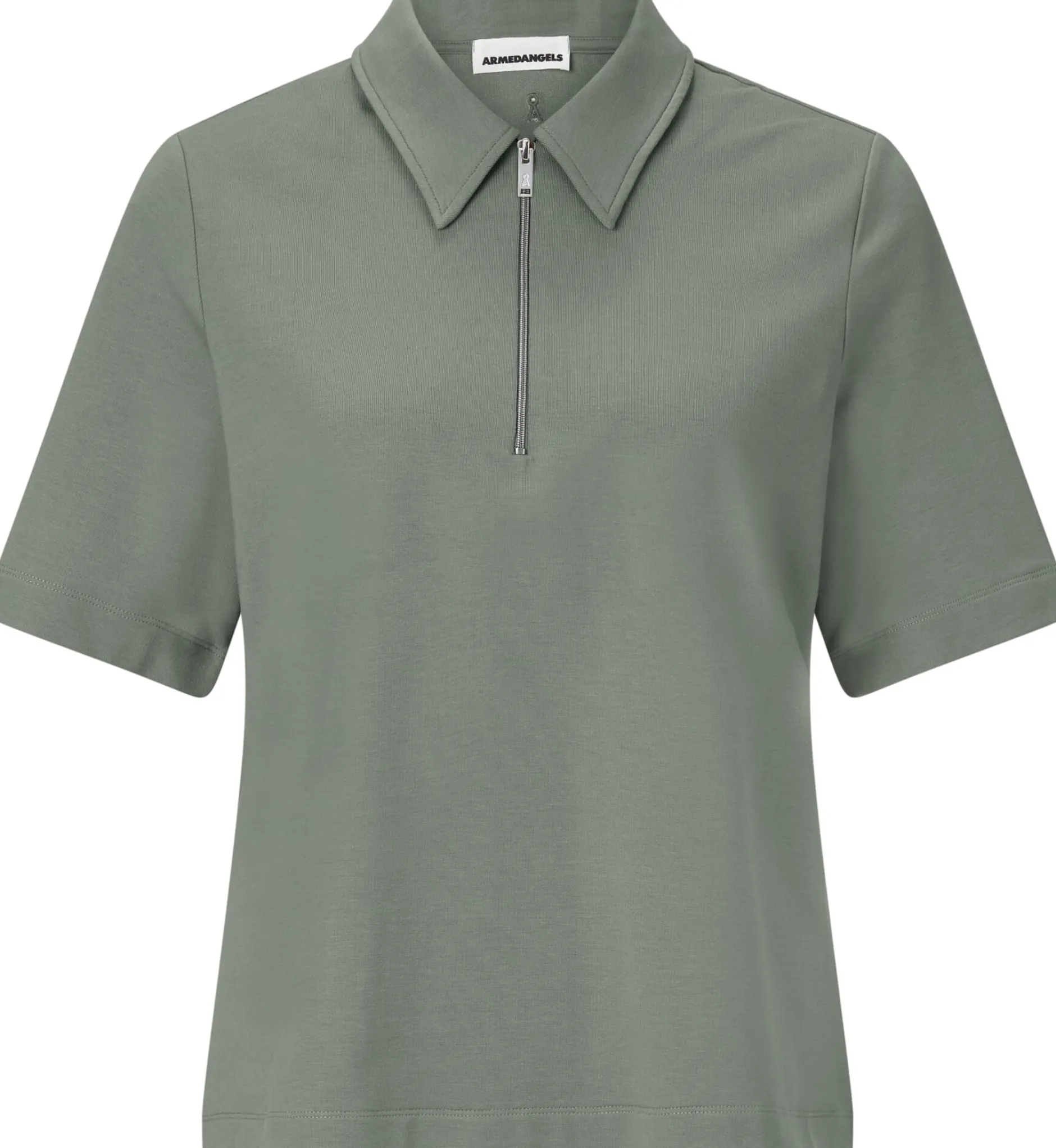 Armedangels Damen-Poloshirt Grün Online
