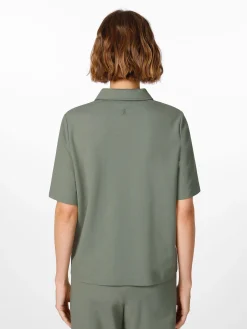 Armedangels Damen-Poloshirt Grün Online