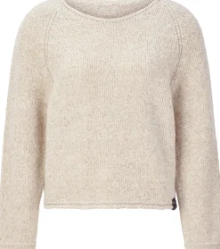 Seldom Damenpullover Oversized Natur Best