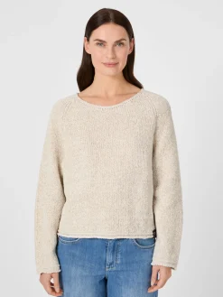 Seldom Damenpullover Oversized Natur Best