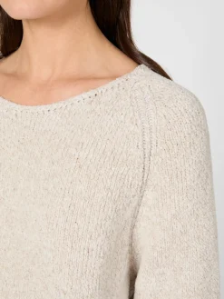 Seldom Damenpullover Oversized Natur Best