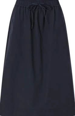 Manufactum Damenrock Leinen Dunkelblau Best