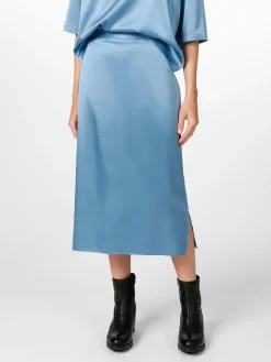 LANIUS Damenrock Seidensatin Discount