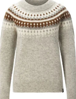 Rauma Ullvarefabrikk Damen-Rundhalspullover New