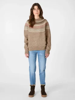 Rauma Ullvarefabrikk Damen-Rundhalspullover