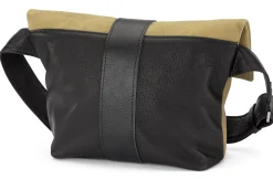 Ackermann Taschenmanufaktur Damen-Schultertasche Hirschleder, Oliv New