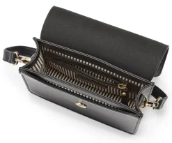 O My Bag Damen-Schultertasche klein Schwarz Hot