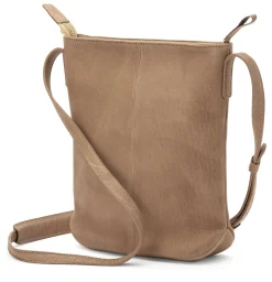 Harold’s Lederwaren Damen-Schultertasche Rindleder Taupe Sale