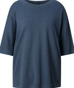 Oska Damenshirt Halbarm Blau