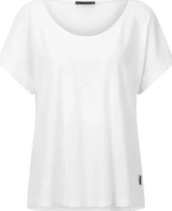 Oska Damenshirt Kurzarm Weiß Sale