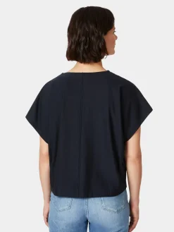 LANIUS Damenshirt Kurzarm TENCEL™