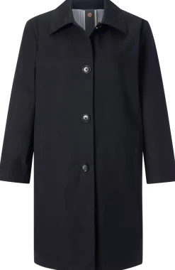 LangerChen Damen-Staubmantel Dunkelblau Outlet