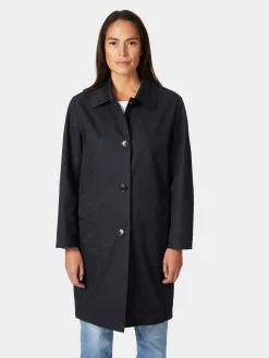 LangerChen Damen-Staubmantel Dunkelblau Outlet