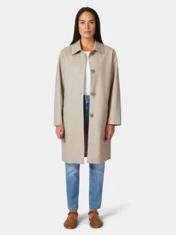 LangerChen Damen-Staubmantel Natur Sale